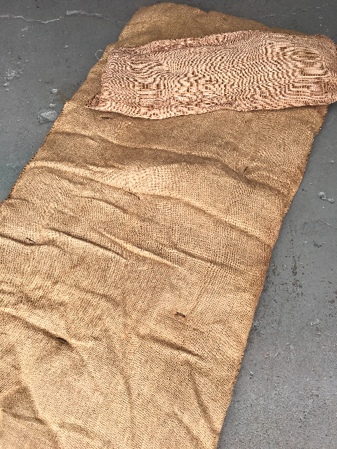 MATTRESS, Hessian Straw Filled 90cm x 2m